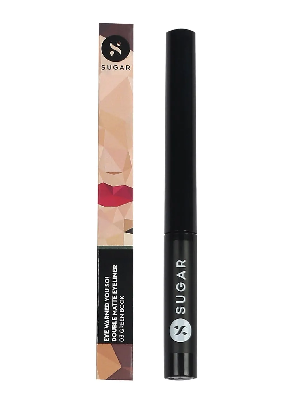 Eye Warned You So! Double Matte Eyeliner - 03 Green Book