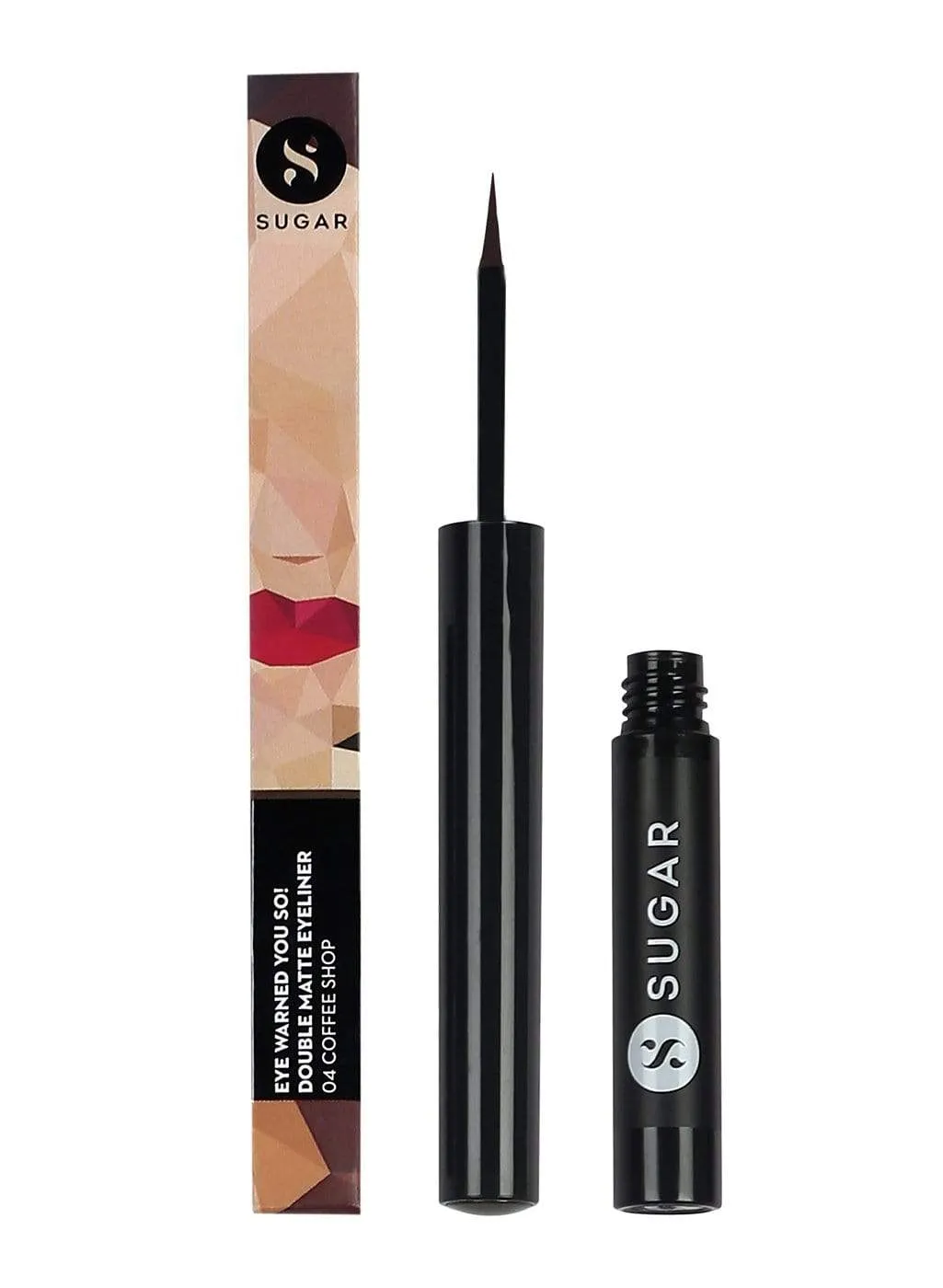 Eye Warned You So! Double Matte Eyeliner - 04 Coffee Shop