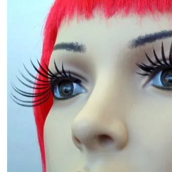 Eyelashes - Spidery Long Black