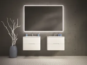Fleurco Luna Halo 48 x 36" LED Lighted Mirror