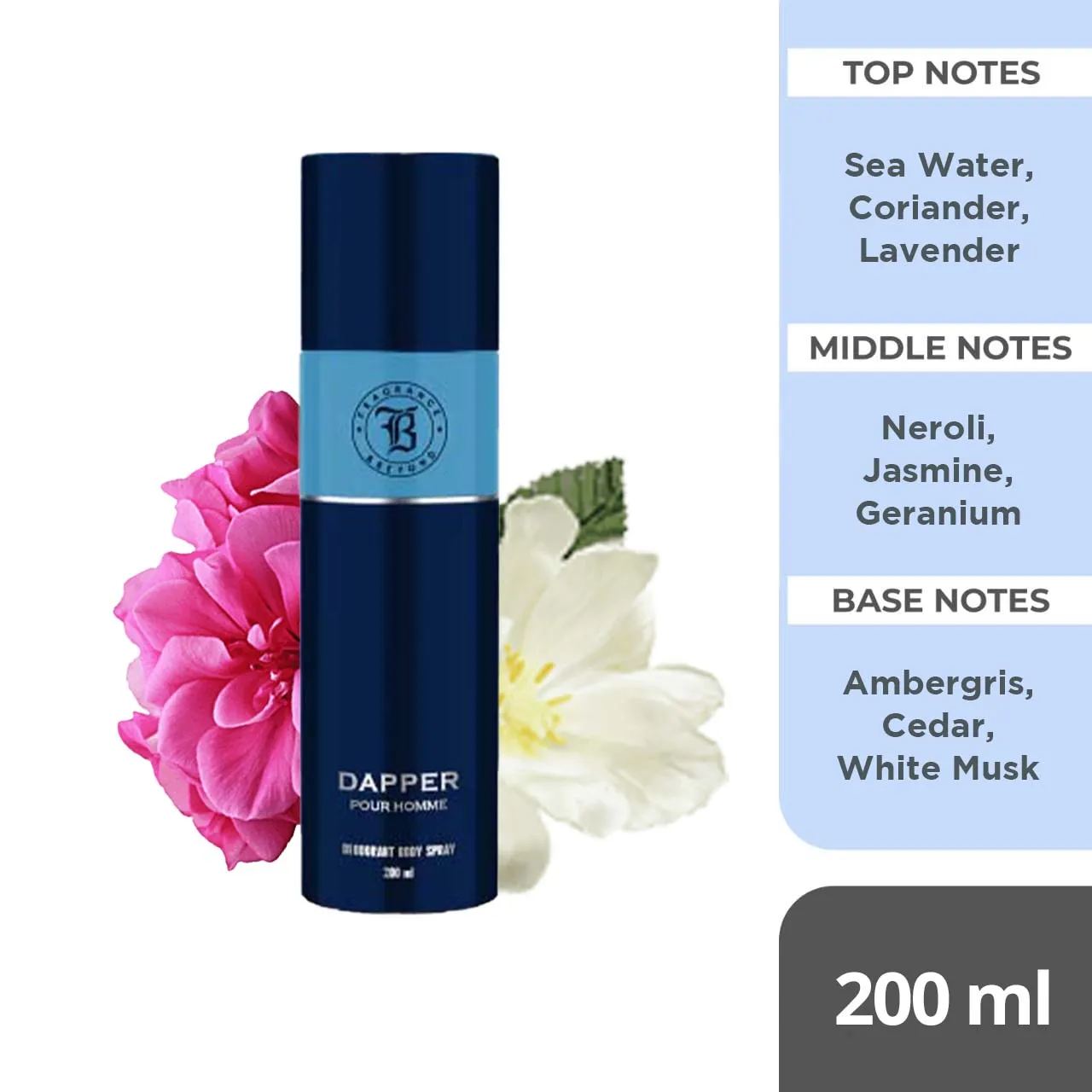 Fragrance & Beyond Body Deodorant for Men & Women (Pack of 4) - 200ml Each | Blaze, Dapper, Dazzle, Champagne