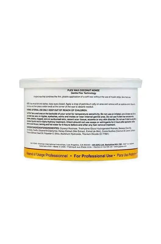 GiGi Flex Wax Coconut Honee Non-strip (13oz)
