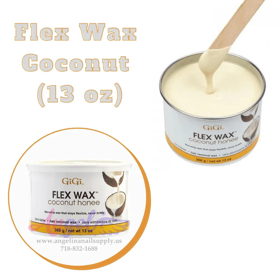 GiGi Flex Wax Coconut Honee Non-strip (13oz)