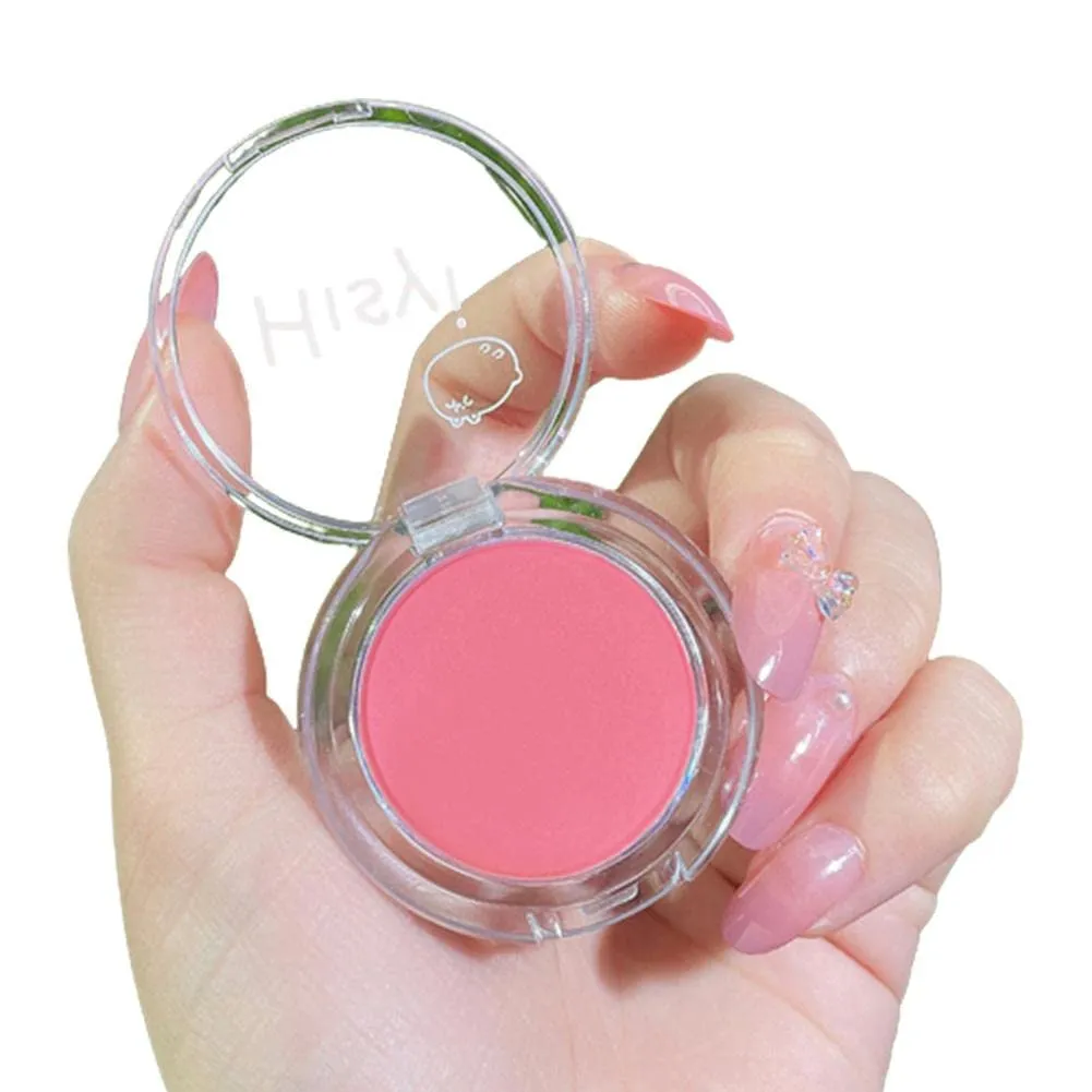Girl Matte Blush Peach Cream Makeup Orange Pink Blush Palette Cheek Contour Blush Tint Blush Rouge Cheek Cosmetics Blusher Red