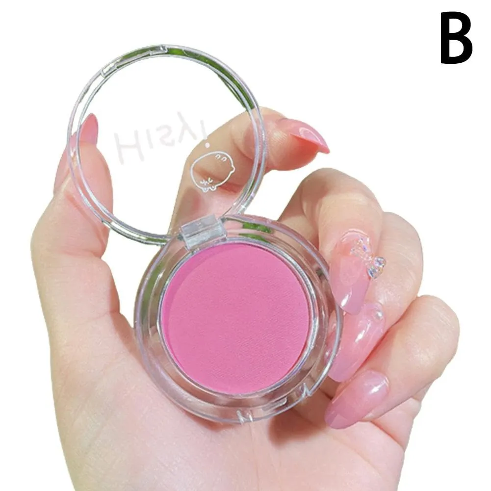 Girl Matte Blush Peach Cream Makeup Orange Pink Blush Palette Cheek Contour Blush Tint Blush Rouge Cheek Cosmetics Blusher Red