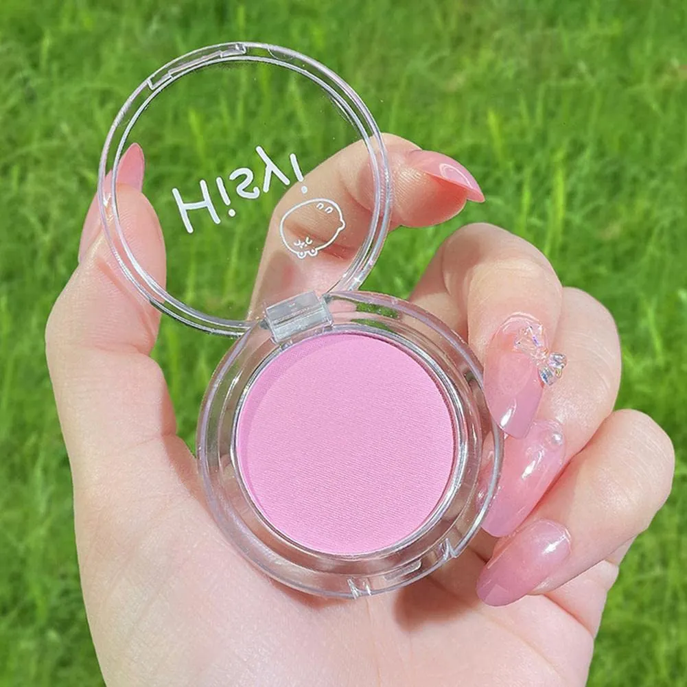 Girl Matte Blush Peach Cream Makeup Orange Pink Blush Palette Cheek Contour Blush Tint Blush Rouge Cheek Cosmetics Blusher Red