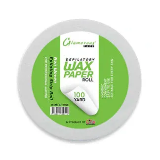 Glamorous Face Depilatory Wax Roll Paper (50Yard)