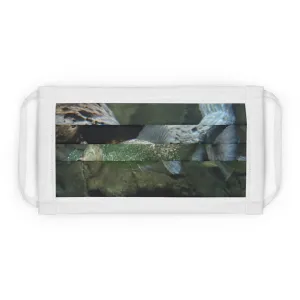 Glitter Green Fish Cotton Face Mask (EU)