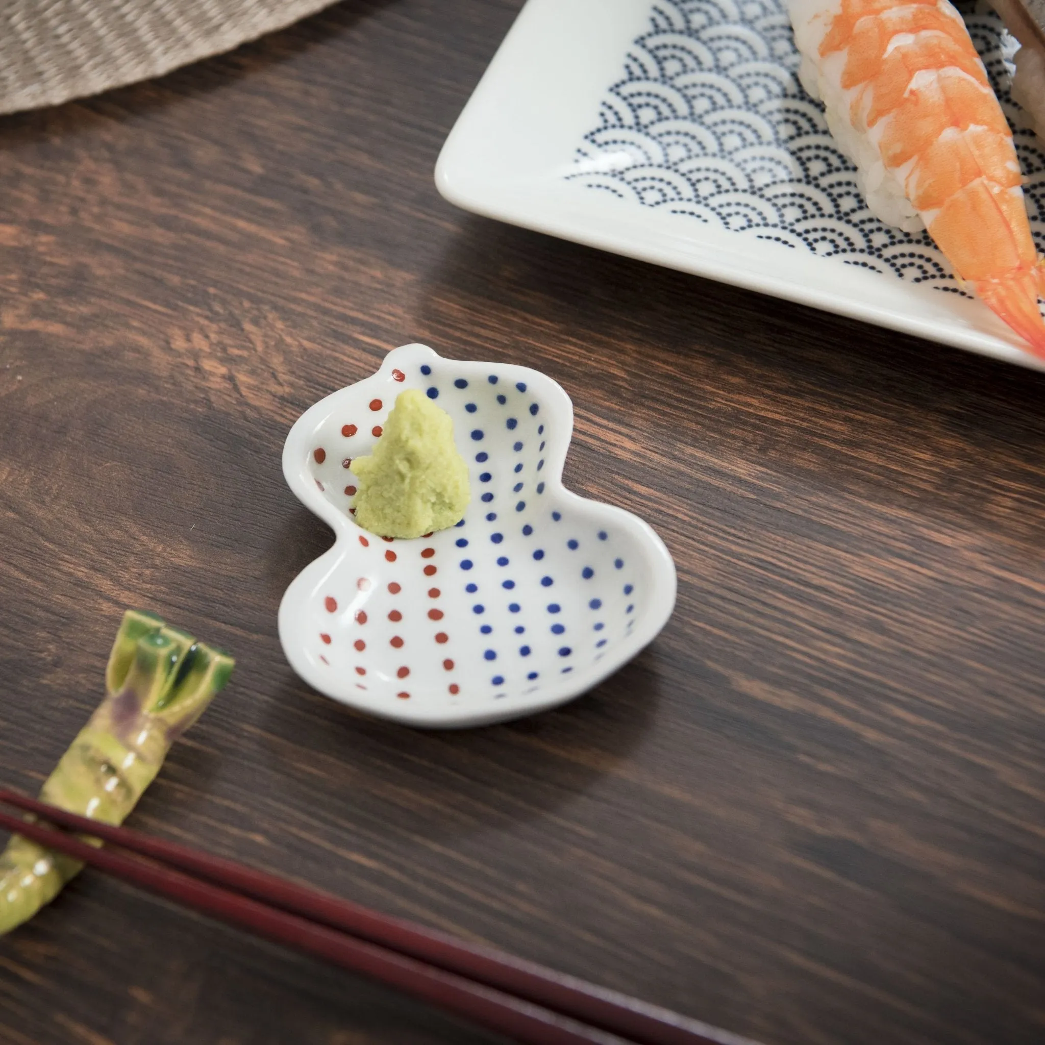 Gourd Shaped Sauce Plate