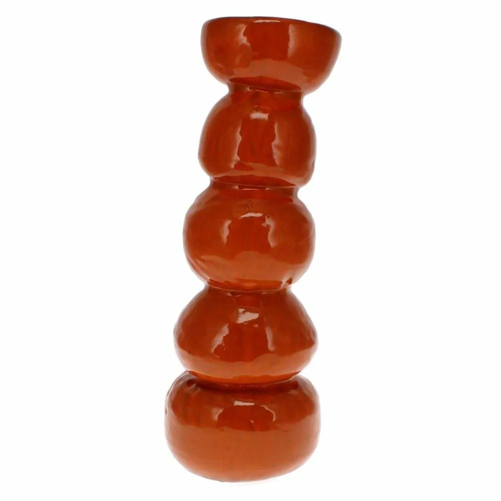 Gourd Vase, Large, Orange
