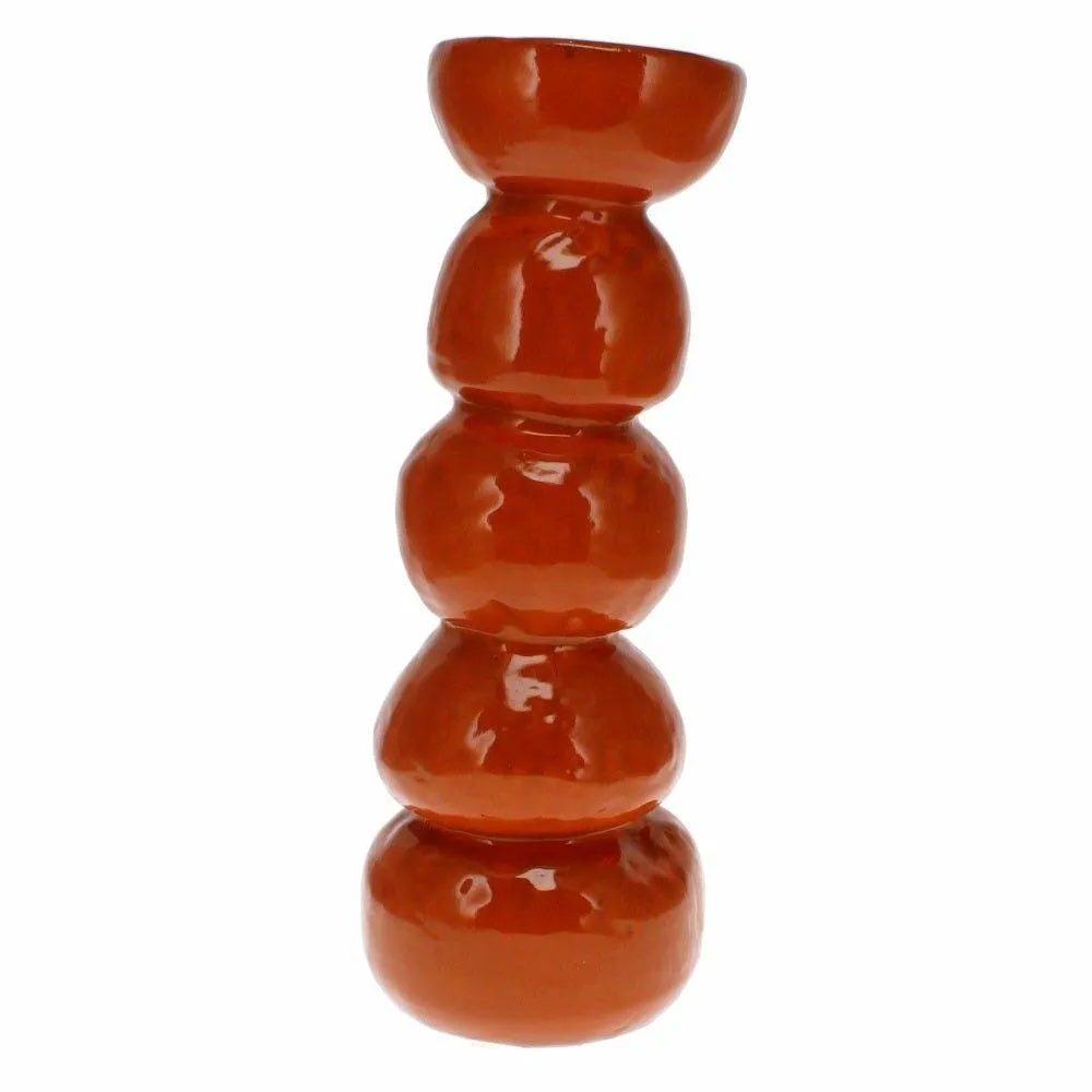 Gourd Vase, Large, Orange