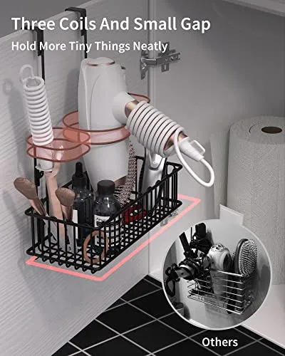 Hair Care Tool Basket Organizer