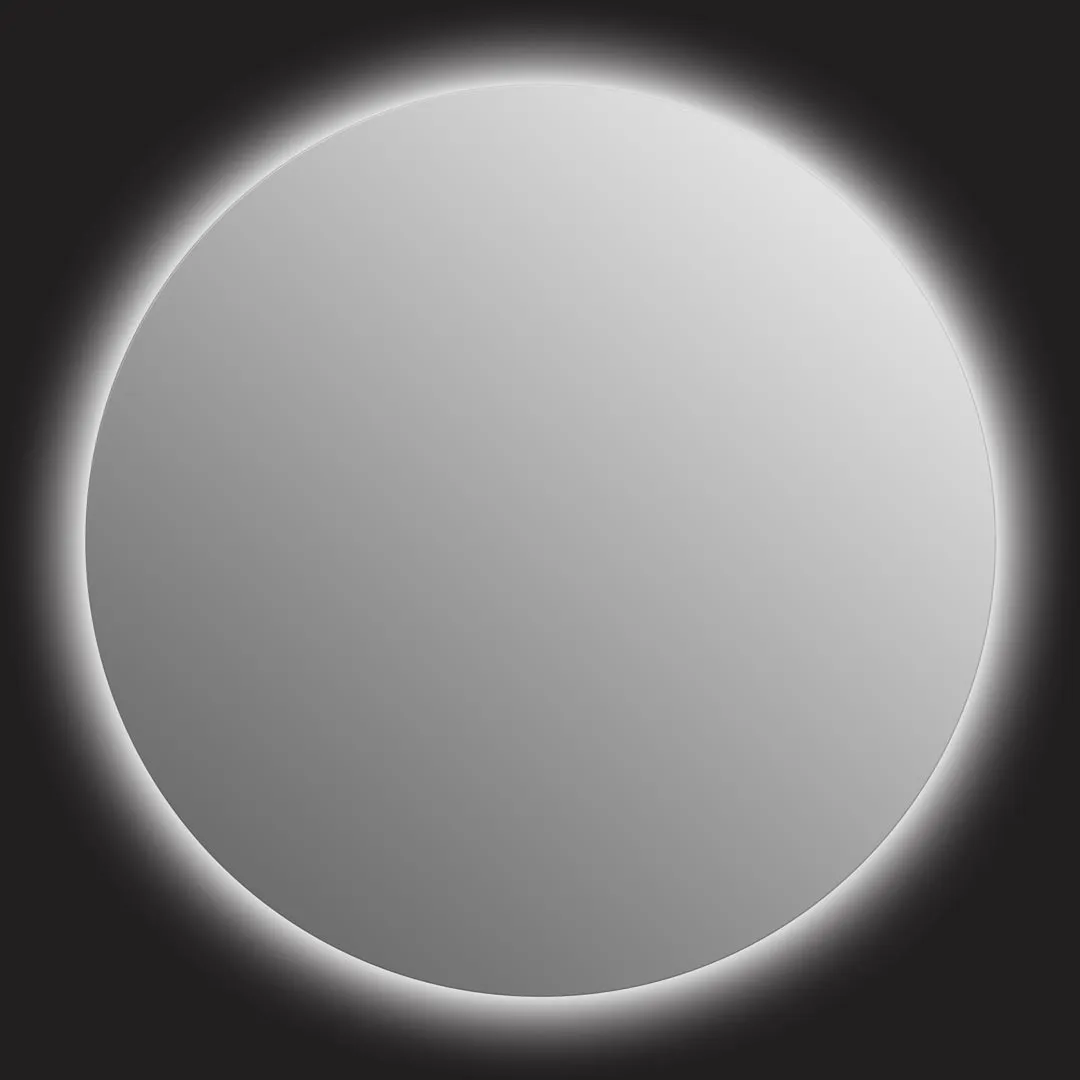 Halo Round Lighted Mirror