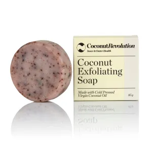 Handmade Coconut Soap - Exfoliating 85g - BUY 3 FOR $18
