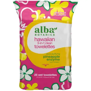 Hawaiian Clean Towelettes 3-in-1