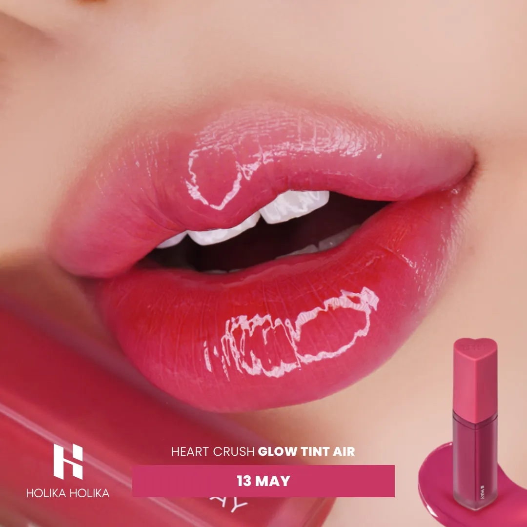 Heart Crush Glow Tint Air | Glossy Lip Tint