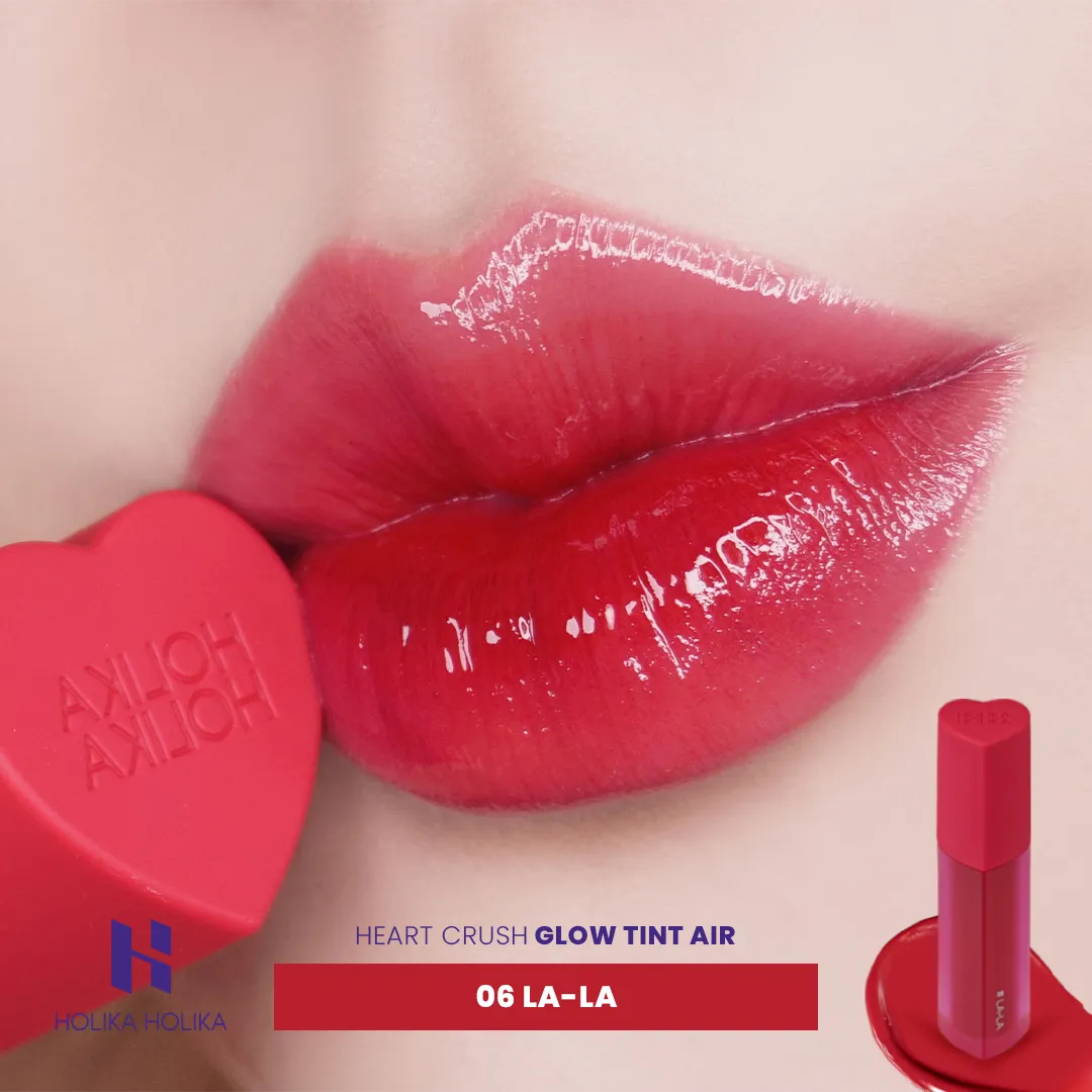 Heart Crush Glow Tint Air | Glossy Lip Tint