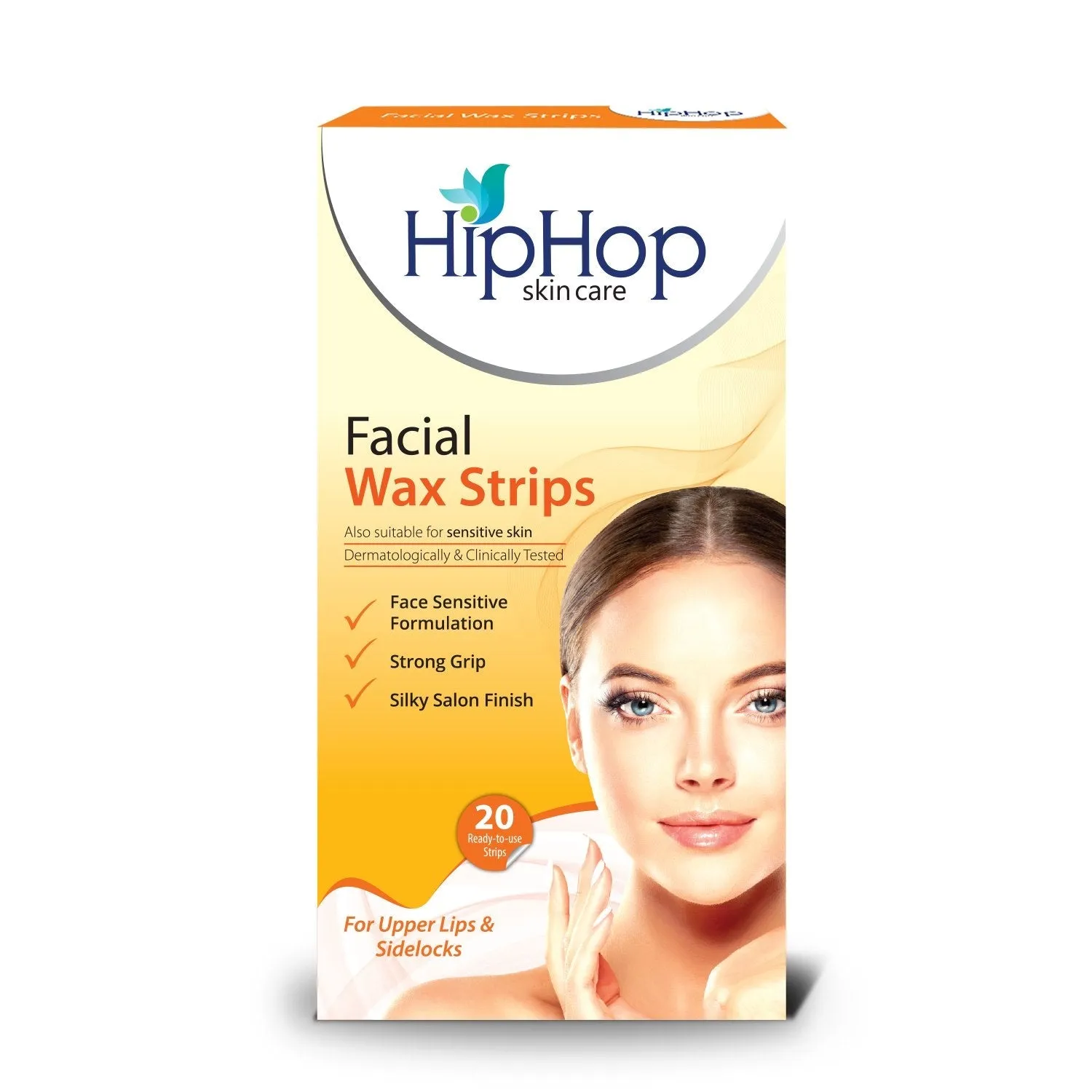 HipHop Facial Wax Strips (Argan Oil, 20 Strips)   Instant Makeup Remover Wipes (Micellar water, 30 Wipes)