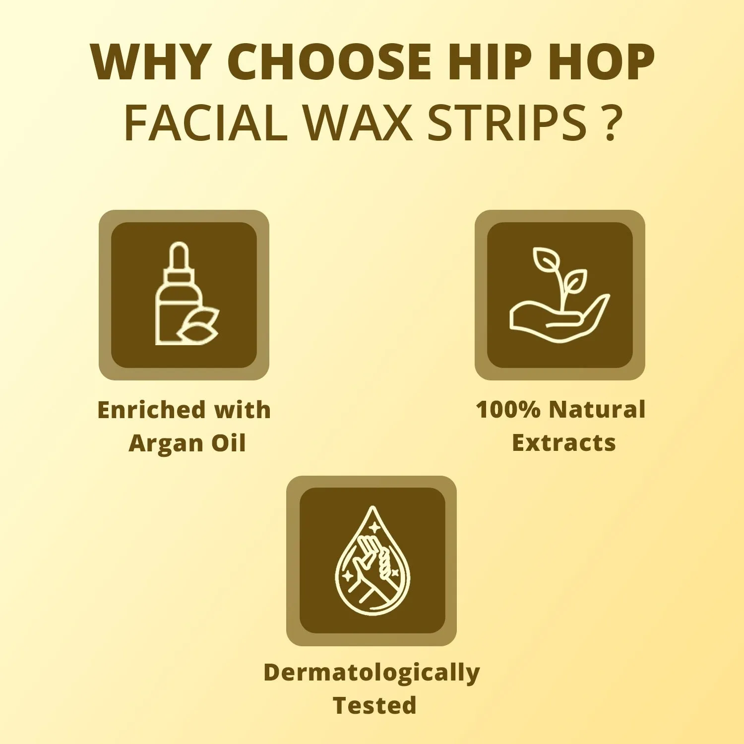 HipHop Facial Wax Strips (Argan Oil, 20 Strips)   Instant Makeup Remover Wipes (Micellar water, 30 Wipes)