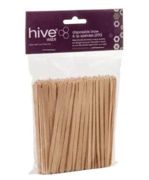 Hive  Disposable Brow And Lip Spatulas