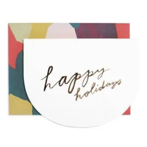 Holiday Crescent Card by Moglea