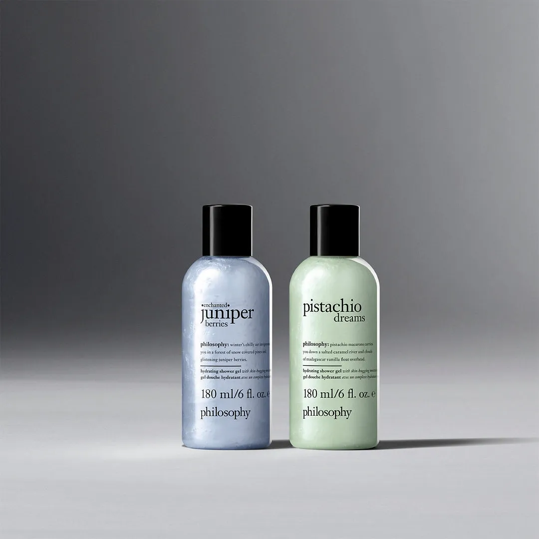 holiday shower gel duo gift set