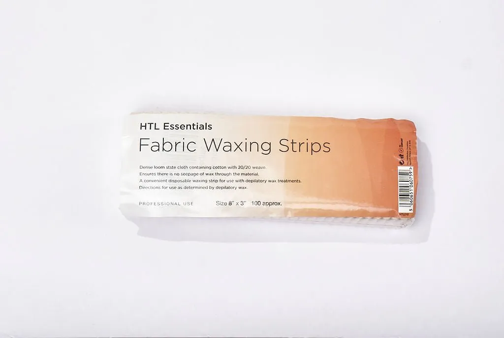 HTL Essentials Fabric Waxing Strips (100)