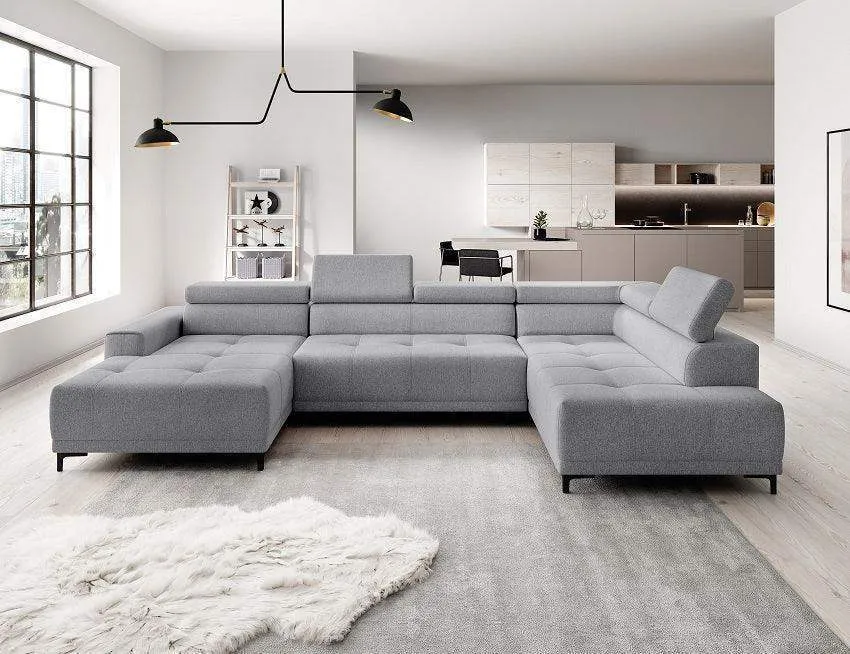Hugo XL U Shape Corner Sofa Relax