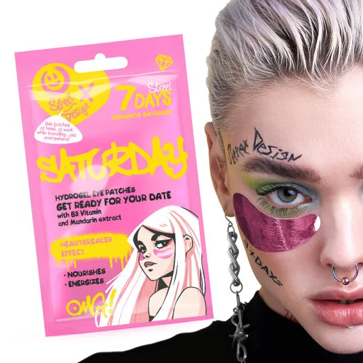 Hydrogel eye patches for complete relaxation
