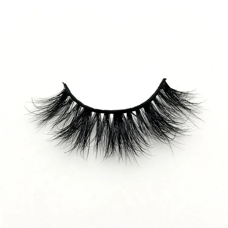 Imakeupnow - 1 Pair Handmade Faux Mink Eyelashes- Black (Daydream)