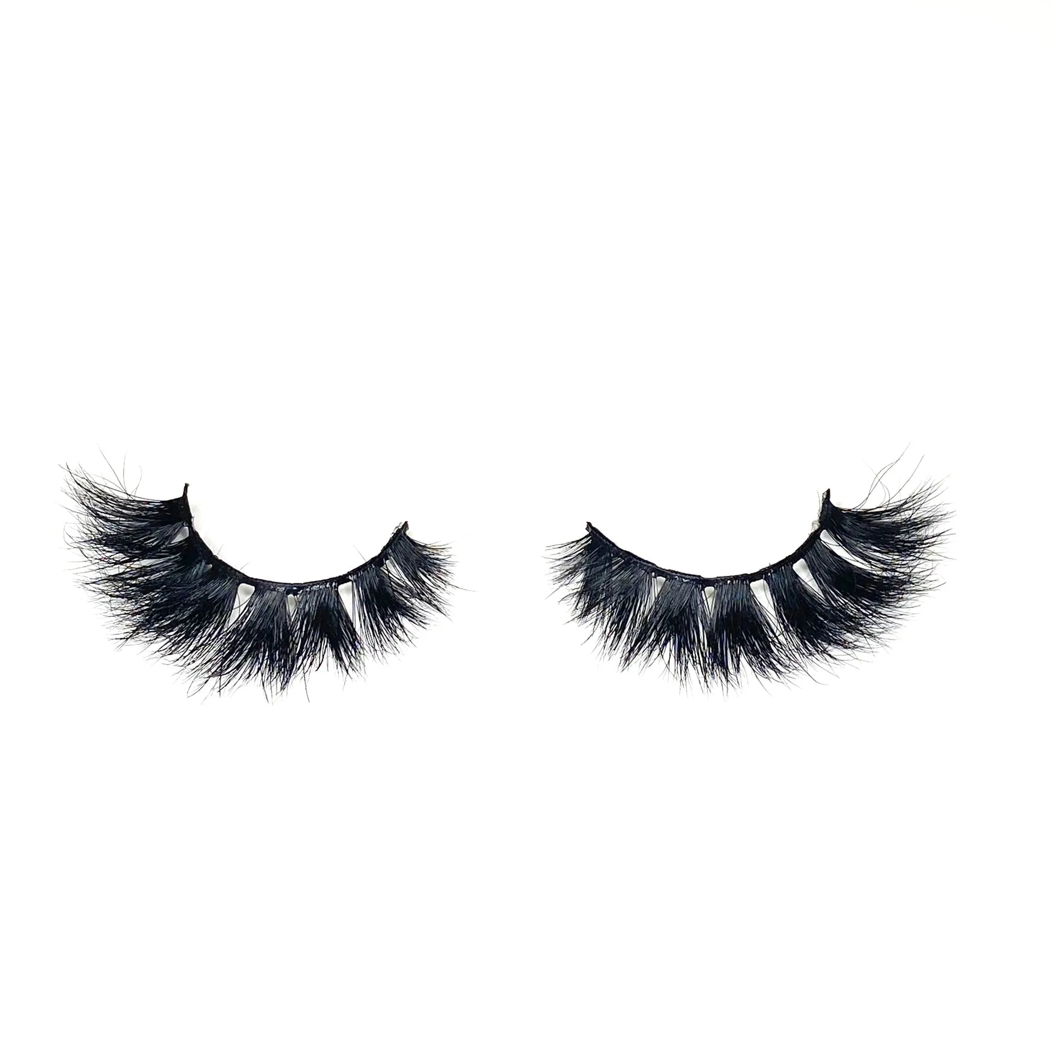 Imakeupnow - 1 Pair Handmade Faux Mink Eyelashes- Black (Daydream)