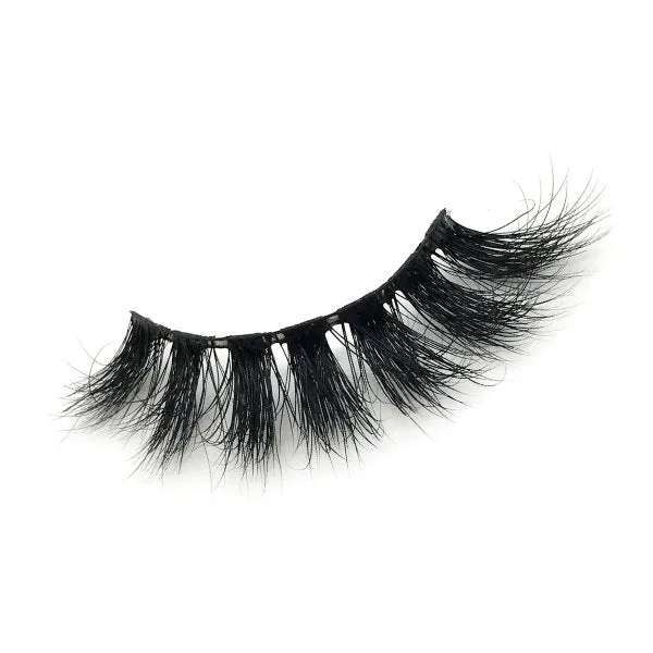Imakeupnow - 1 Pair Handmade Faux Mink Eyelashes- Black (Daydream)