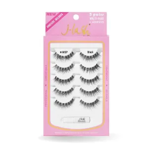 J-lash 5 Pair w/ Adhesive - #WSP