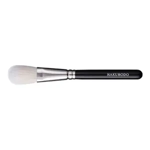 J545BkSL Powder & Liquid Brush Round & Flat Duo Fiber [HB0746]