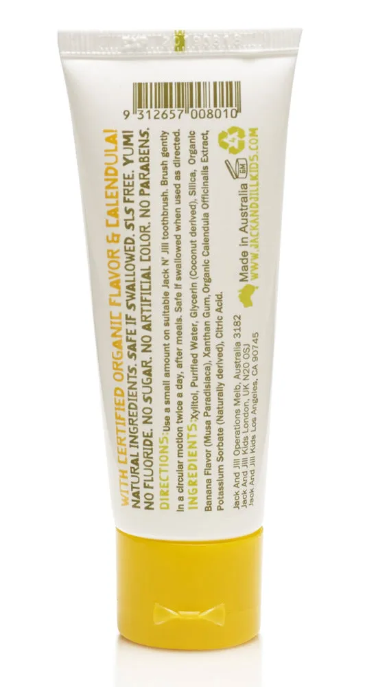 Jack N' Jill Fluoride-Free Banana Toothpaste 50g