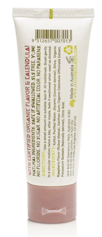 Jack N' Jill Fluoride-Free Raspberry Toothpaste 50g