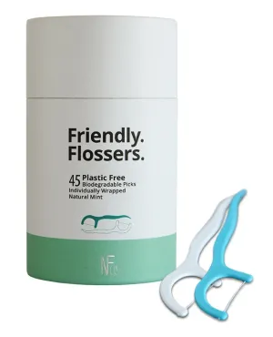 Jack N' Jill Friendly Flossers - 45 Pack