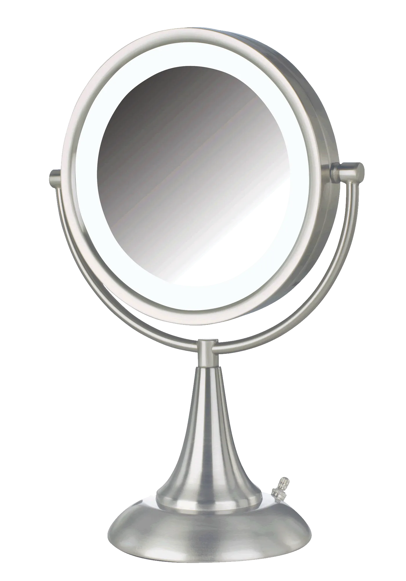 Jerdon 8x/1x Reversible LED Lighted Vanity Make Up Mirror