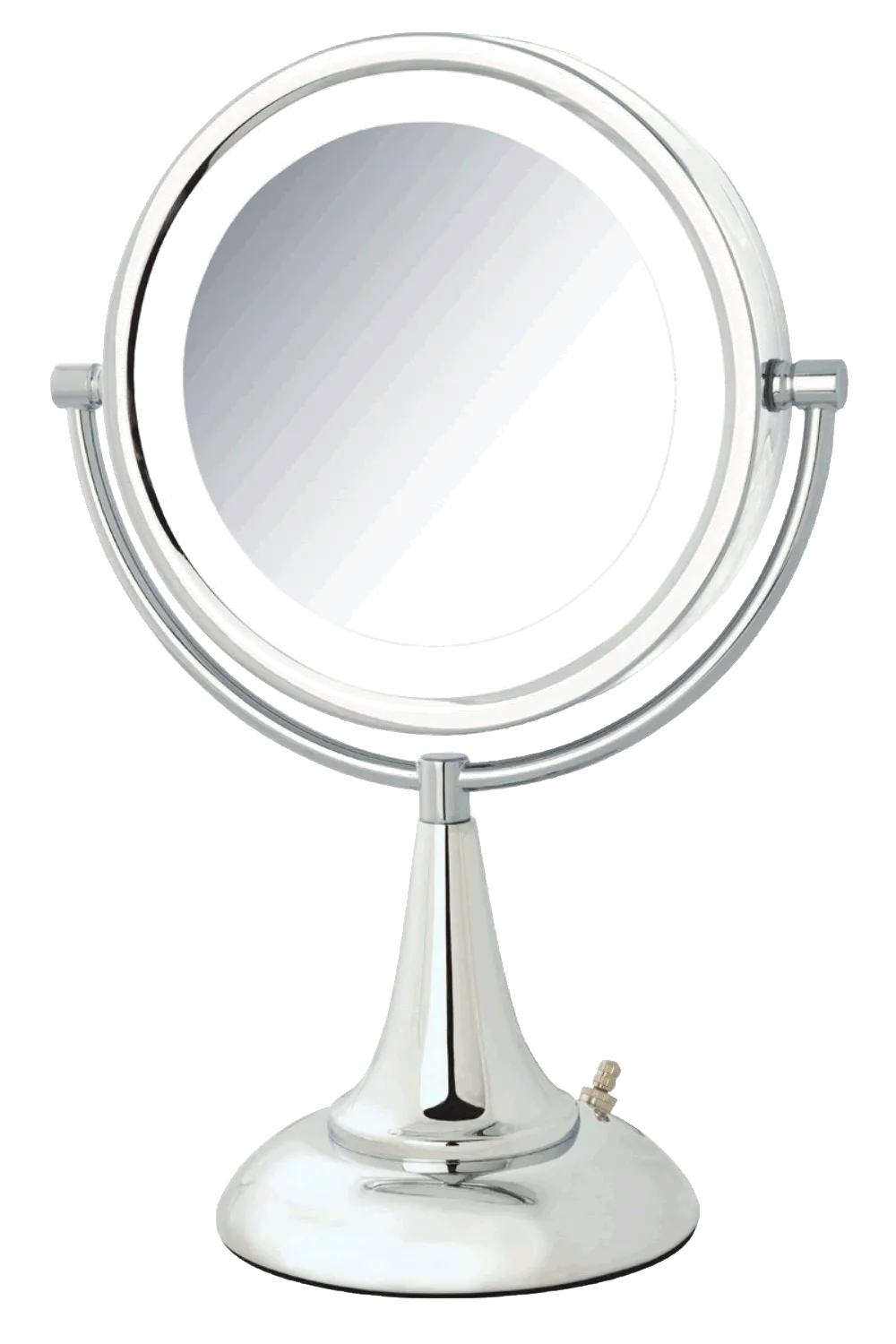 Jerdon 8x/1x Reversible LED Lighted Vanity Make Up Mirror