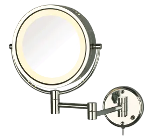 Jerdon 8x/1x Reversible Plug-In Make Up Mirror - 3 Finishes
