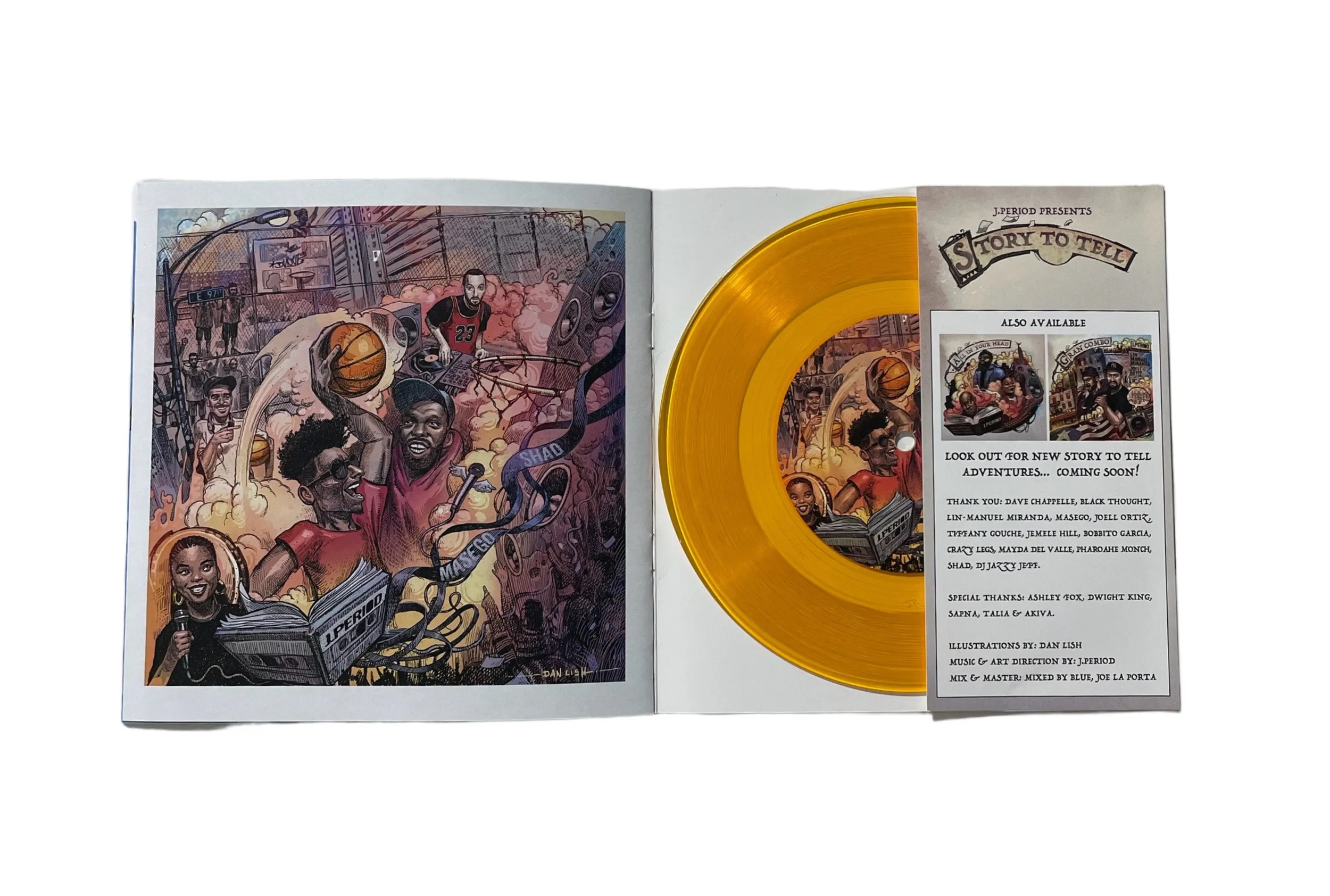 J.PERIOD Complete Collection USB Mixtape   Globetrottin 7" Comic Book (Bundle)