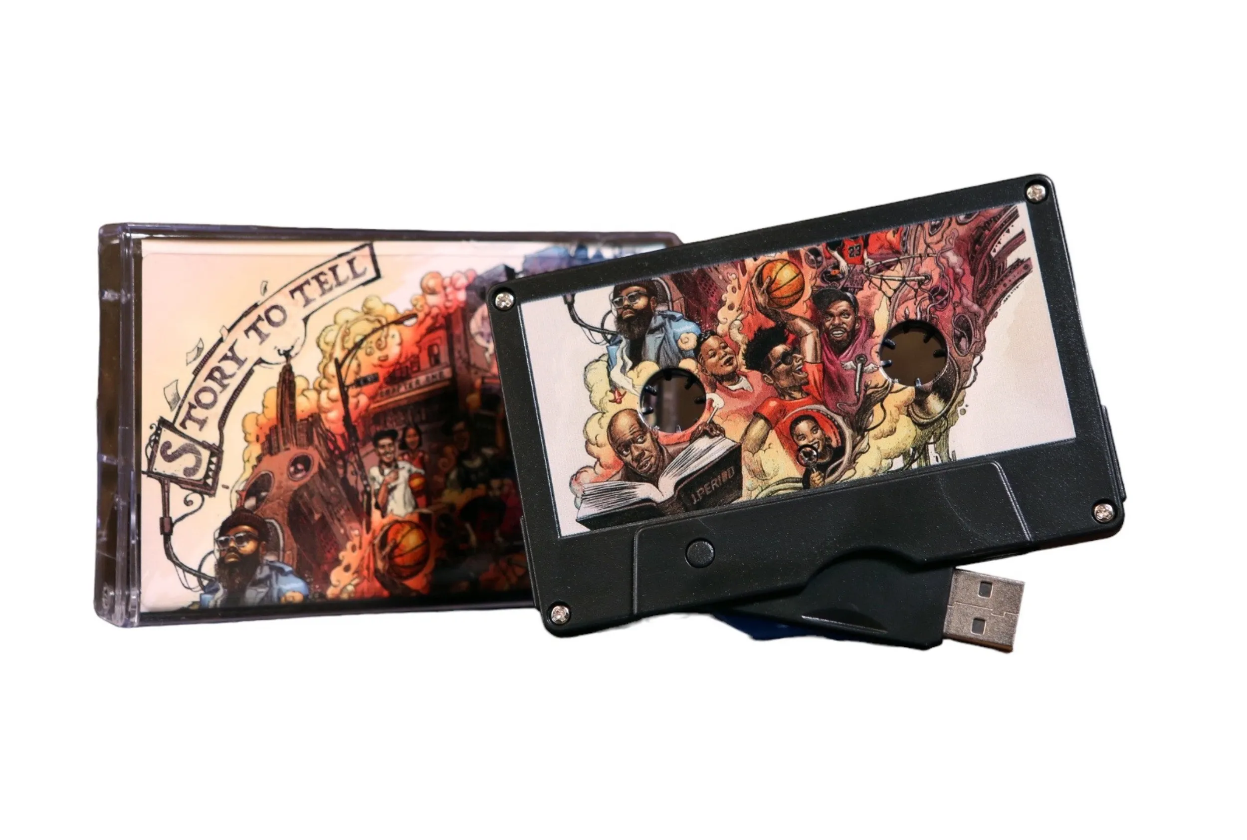 J.PERIOD Complete Collection USB Mixtape   Globetrottin 7" Comic Book (Bundle)