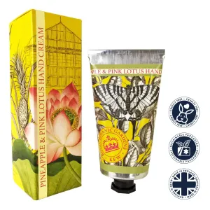 Kew Gardens Pineapple & Pink Lotus Hand Cream 75ml