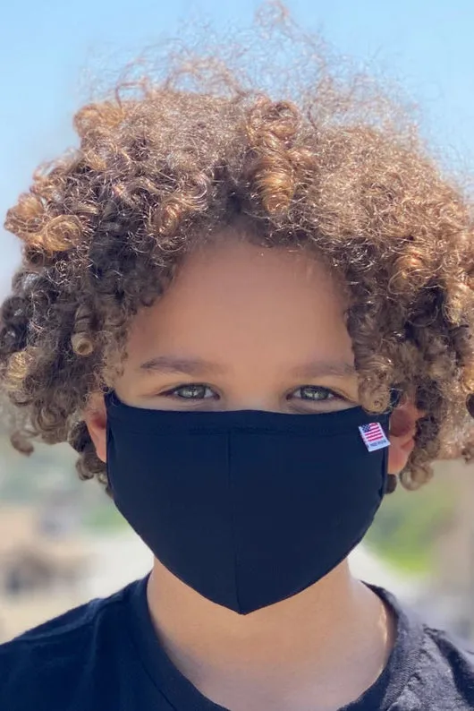 Kids Mask - Navy Stripe (Ages 3-Adult)