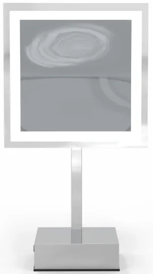 Kimball & Young 3x Cordless 5,500k LED Free-Standing Makeup Mirror