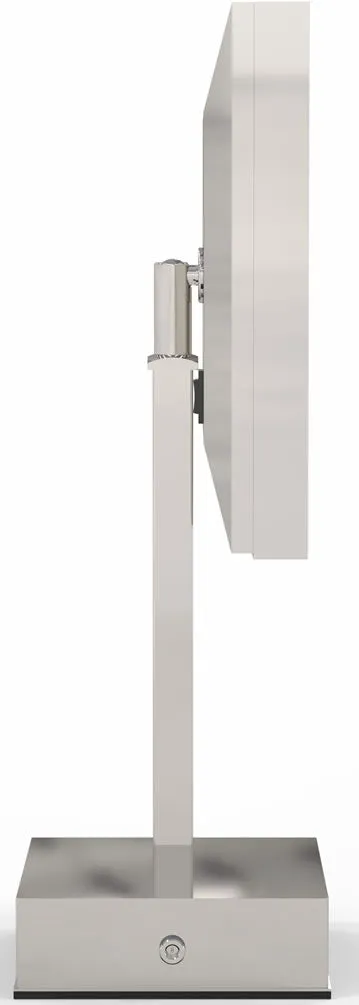 Kimball & Young 3x Cordless 5,500k LED Free-Standing Makeup Mirror