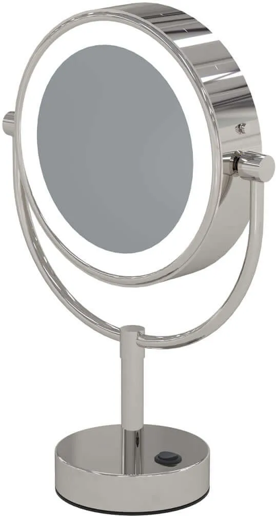 Kimball & Young LED 5x/1x Vanity Mirror 3,500k/5,5500K, 5 Finishes