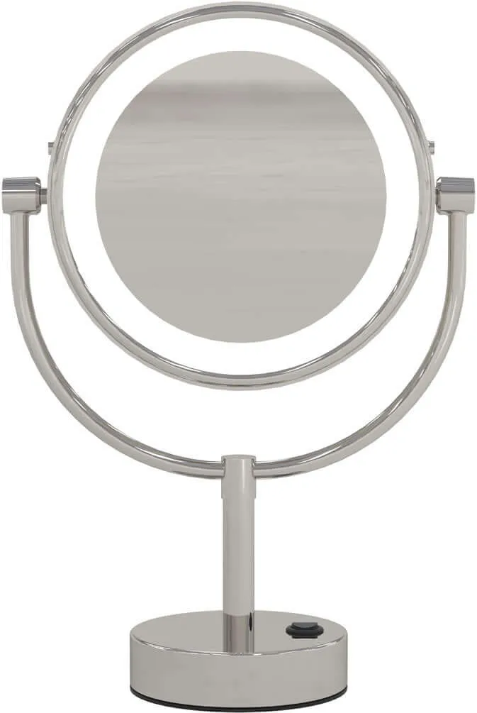 Kimball & Young LED 5x/1x Vanity Mirror 3,500k/5,5500K, 5 Finishes