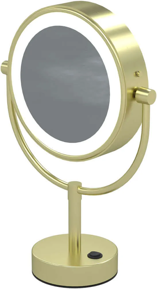 Kimball & Young LED 5x/1x Vanity Mirror 3,500k/5,5500K, 5 Finishes