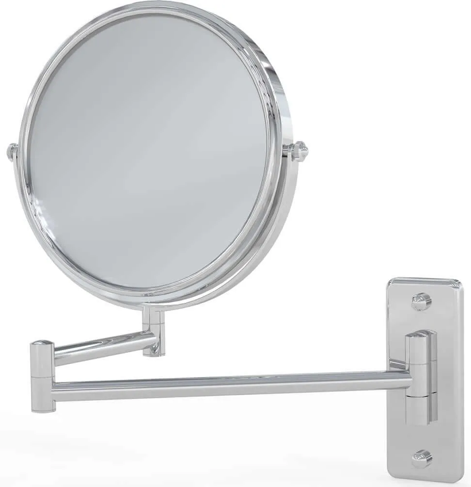 Kimball & Young Mirror Image 10x/1x Reversible Magnifying Makeup Mirror, 211 10x Series - 5 Finishes